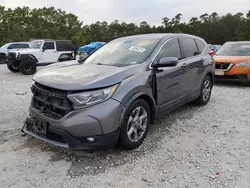 Salvage cars for sale at Houston, TX auction: 2017 Honda CR-V EXL