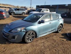 Salvage cars for sale at Colorado Springs, CO auction: 2010 Mazda 3 S