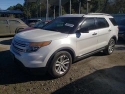 Salvage cars for sale from Copart Savannah, GA: 2013 Ford Explorer XLT