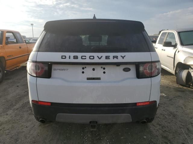 2018 Land Rover Discovery Sport SE