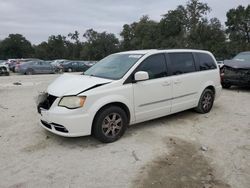 Salvage cars for sale at Ocala, FL auction: 2012 Chrysler Town & Country Touring