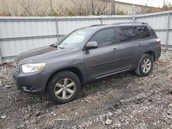 Salvage cars for sale at Lexington, KY auction: 2010 Toyota Highlander