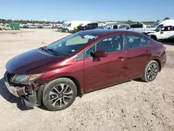 2015 Honda Civic EX en venta en Houston, TX