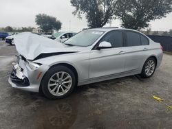 Salvage cars for sale at Orlando, FL auction: 2018 BMW 320 I