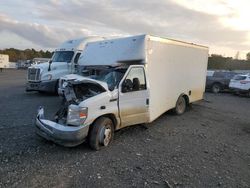 Salvage cars for sale at Lufkin, TX auction: 2021 Ford Econoline E350 Super Duty Cutaway Van