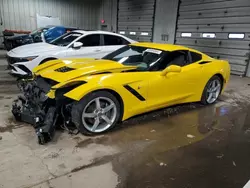 Chevrolet Corvette salvage cars for sale: 2014 Chevrolet Corvette Stingray 3LT