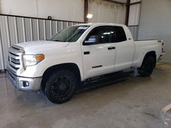 Salvage cars for sale from Copart Temple, TX: 2016 Toyota Tundra Double Cab SR