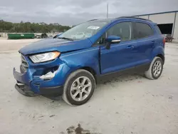 Salvage cars for sale at Apopka, FL auction: 2019 Ford Ecosport SE