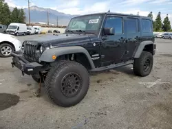 Salvage cars for sale at Rancho Cucamonga, CA auction: 2016 Jeep Wrangler Unlimited Sport