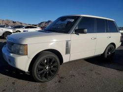 Land Rover salvage cars for sale: 2009 Land Rover Range Rover Supercharged