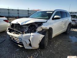 Toyota Vehiculos salvage en venta: 2018 Toyota Highlander SE