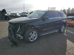 Salvage cars for sale at Denver, CO auction: 2013 Mercedes-Benz ML 350 4matic