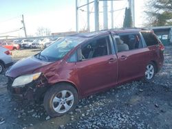 Salvage cars for sale at Windsor, NJ auction: 2011 Toyota Sienna LE