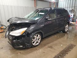 Salvage cars for sale at West Mifflin, PA auction: 2013 Ford Escape SEL