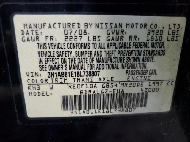 2008 Nissan Sentra 2.0