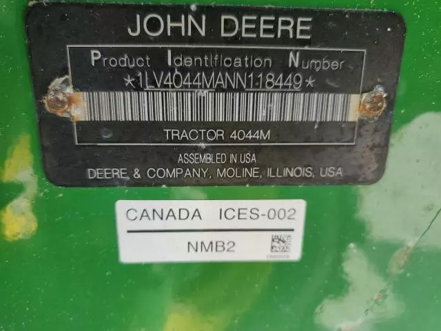 2022 John Deere 4044M