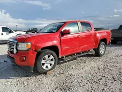 Salvage cars for sale at Houston, TX auction: 2015 GMC Canyon SLE