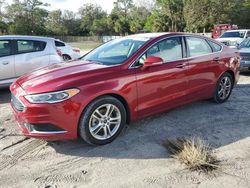 Ford Fusion se Vehiculos salvage en venta: 2018 Ford Fusion SE