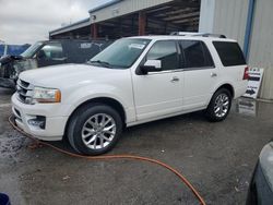 Salvage cars for sale from Copart Cleveland: 2015 Ford Expedition Limited