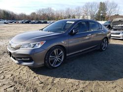 Honda salvage cars for sale: 2016 Honda Accord Sport