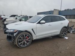 Jaguar f-Pace salvage cars for sale: 2020 Jaguar F-PACE SVR