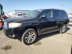 Salvage cars for sale at San Diego, CA auction: 2009 Toyota Highlander Hybrid Limited