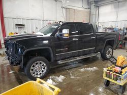 Salvage trucks for sale at Mcfarland, WI auction: 2017 GMC Sierra K2500 Denali