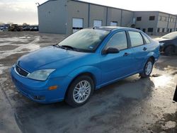 Salvage cars for sale at Wilmer, TX auction: 2007 Ford Focus ZX4