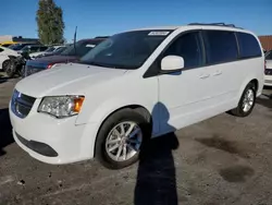 Salvage cars for sale at North Las Vegas, NV auction: 2015 Dodge Grand Caravan SXT