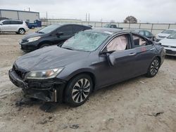 Salvage cars for sale from Copart Haslet, TX: 2014 Honda Accord Hybrid EXL