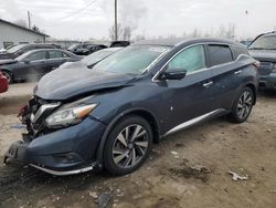 Nissan salvage cars for sale: 2015 Nissan Murano S