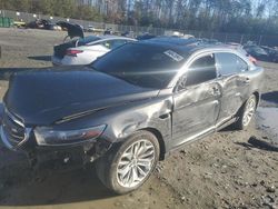 Salvage cars for sale at Waldorf, MD auction: 2019 Ford Taurus Limited