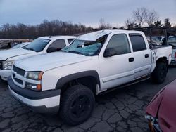 Salvage cars for sale at New Britain, CT auction: 2005 Chevrolet Silverado K1500