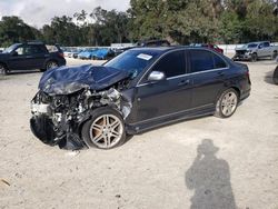 Mercedes-Benz salvage cars for sale: 2009 Mercedes-Benz C 350