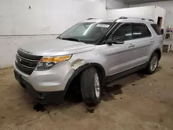 Ford Explorer xlt salvage cars for sale: 2013 Ford Explorer XLT