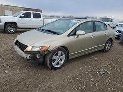 Salvage cars for sale at Kansas City, KS auction: 2007 Honda Civic EX