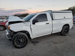 Salvage cars for sale at Las Vegas, NV auction: 2021 Chevrolet Silverado C1500