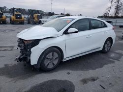 Salvage cars for sale at Dunn, NC auction: 2022 Hyundai Ioniq SE