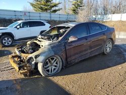 Salvage cars for sale at Davison, MI auction: 2013 Ford Fusion SE