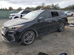 Salvage cars for sale at Riverview, FL auction: 2017 Hyundai Santa FE SE Ultimate