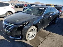 Salvage cars for sale at North Las Vegas, NV auction: 2017 Cadillac CT6 Premium Luxury