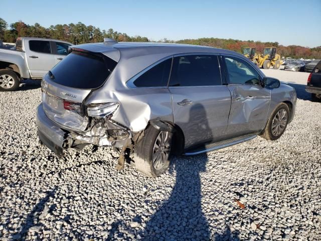 2016 Acura MDX Technology