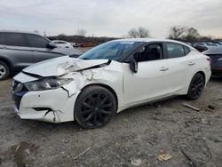 Nissan Maxima salvage cars for sale: 2016 Nissan Maxima 3.5S