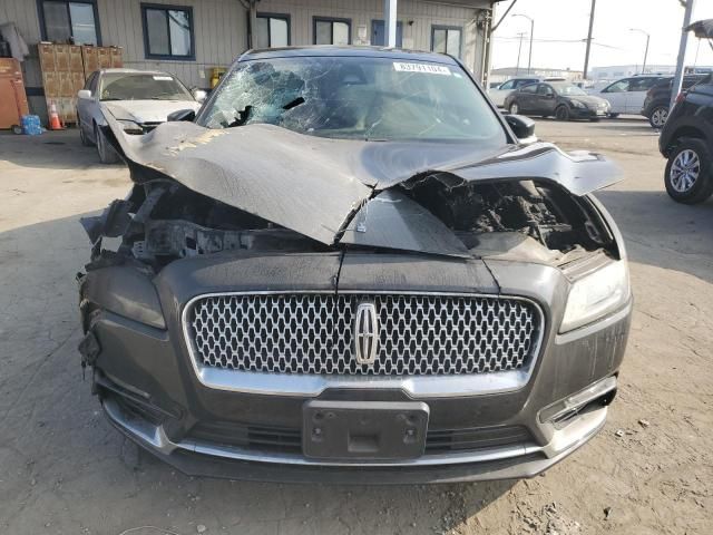 2017 Lincoln Continental Reserve