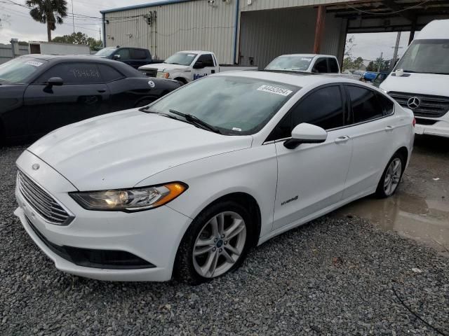 2018 Ford Fusion SE Hybrid