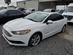 Salvage cars for sale at Riverview, FL auction: 2018 Ford Fusion SE Hybrid