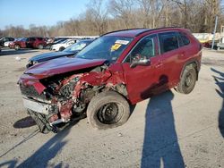 Salvage cars for sale from Copart Ellwood City, PA: 2021 Toyota Rav4 LE