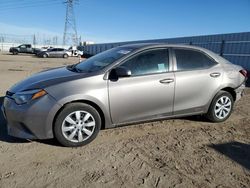 Toyota salvage cars for sale: 2016 Toyota Corolla L