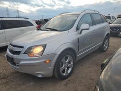 Salvage cars for sale at Elgin, IL auction: 2015 Chevrolet Captiva LT