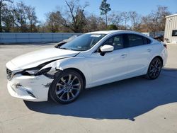 Mazda salvage cars for sale: 2017 Mazda 6 Grand Touring